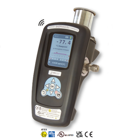 ALPHAMOISTURE SADPmini2-Ex本质安全便携式露点湿度计